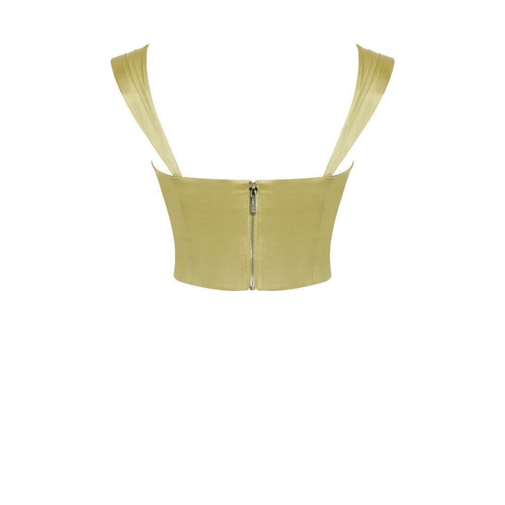Sahara Lace Satin Corset Top - Picture 6 of 11